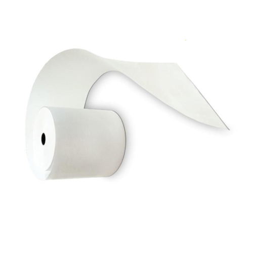 ROTOLIFICIO PUGLIESE ROTOLO IN CARTA TERMICA PER CASSA OMOLOGATO 79 mm X 80 MT ANIMA 12 mm BIANCO CONF 5 Pz.